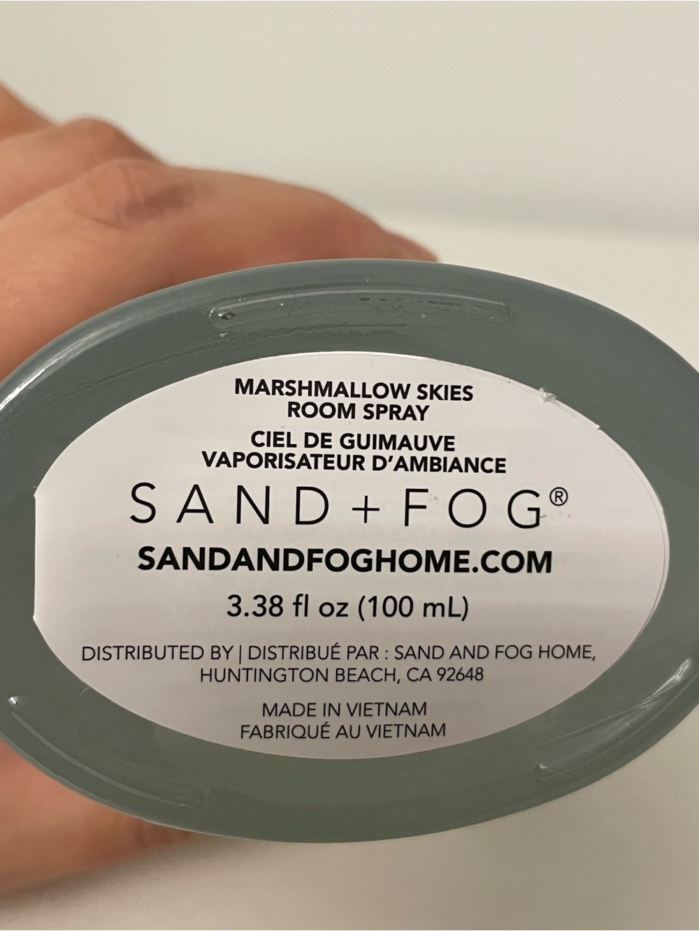 SAND + FOG Marshmallow Skies Room Spray - 3.38 FL OZ / 100 ML - Picture 3 of 3